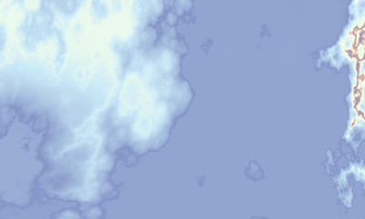 Beautiful abstract background for art projects, cards, business, posters. 3D illustration, computer-generated fractal