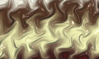 Beautiful abstract cover for art projects, cards, business, posters. 3D illustration, computer-generated fractal