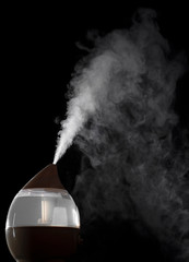 humidifier black background bottom