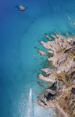 Fototapeta premium Beautiful coastline of Calabria in summer season