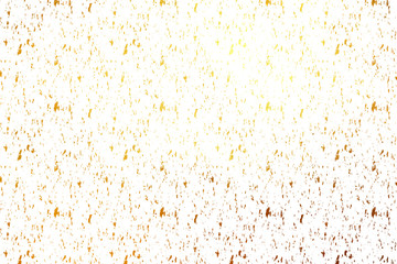 Golden texture pattern on white background for print and design. Dynamic digital creative abstract.