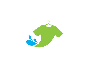 laundry logo concept