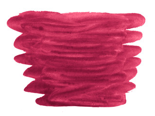 Persian red watercolor abstract background, stain, splash paint, stain, divorce. Vintage paintings for design and decoration. With copy space for text.