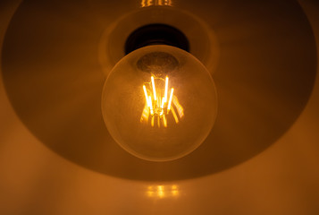Vintage light bulb for home decoration