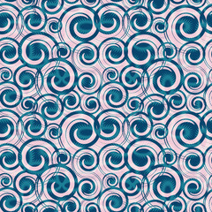 Collection of swatches memphis patterns - seamless. Retro fashion style 80-90s