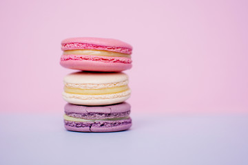 Macaroon in delicate shades