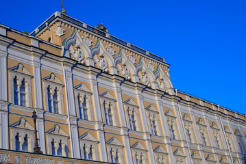 Grand Kremlin Palace of Moscow Kremlin. Color photo