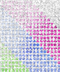 Triangular 3d, modern background