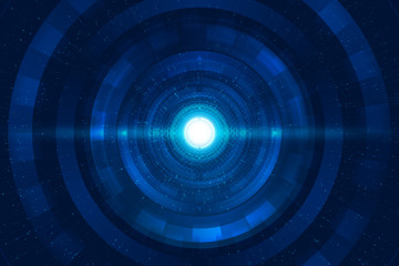 cloud storage security information, data deep learning hologram ai technology robotic, futuristic cyber network system online