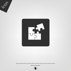 Puzzle vector icon