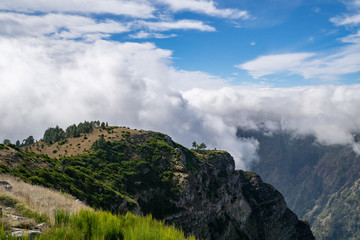 Fototapeta na wymiar Miradouros Do Paredão, Madeira