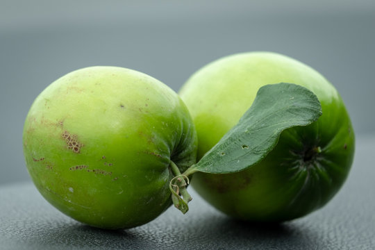 Close up of Green Indian Ber