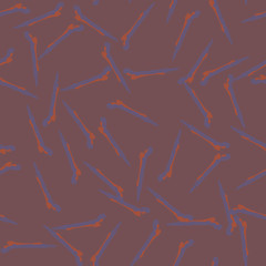 UFO urban camouflage of various shades of red, orange and purple colors