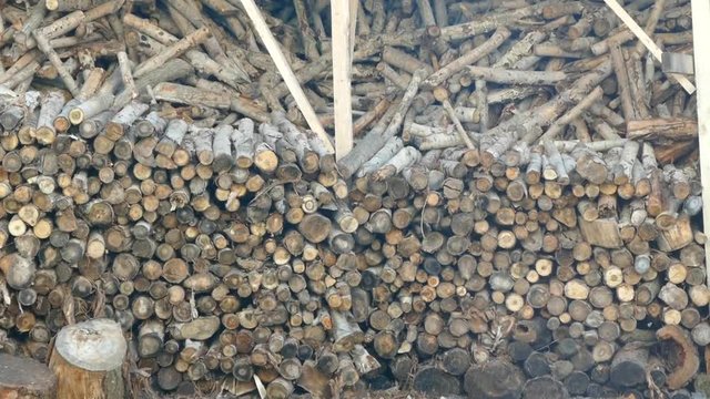 large amount of wood for sale, properly sorted wood pieces,