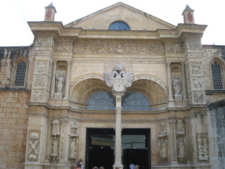 Obraz premium The Cathedral of Santa Maria La Menor, Santo Domingo Dominican Republic