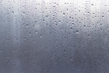 Naklejka premium rain drops on the window