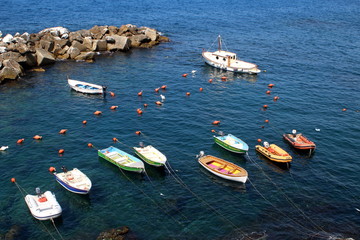 Barco Cinque terre, Itália