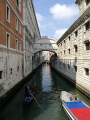 Fototapeta na wymiar Bridge of Sighs (Venice)