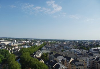 Panorama sur Rennes