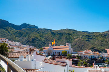 Landschaft von Gran Canaria im Sommer