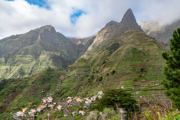 Berglandschaft Serra de Água, Madeira