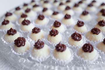 cake with chocolate