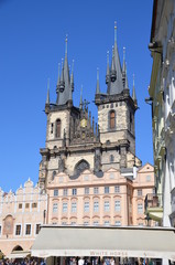 Fototapeta na wymiar Taynkirche Prag