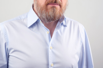 man wearing a shirt close-up