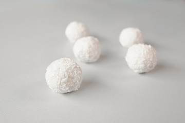 delicious handmade sweets with different tastes