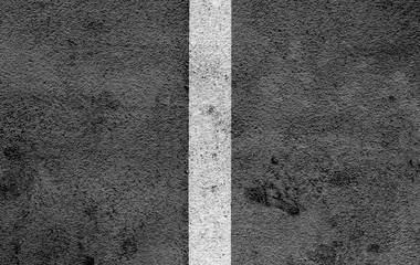 Black Grunge Floor Texture with Line Marking