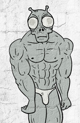 muscle alien