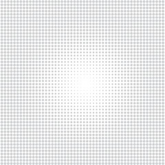  The background of raster semitone of grey dots on the white for text, banner, poster, label, sticker, layout