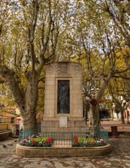 Fototapeta na wymiar Monument aux Morts de Collioure, France