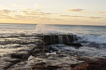 sunsetting western australia Kalbarri