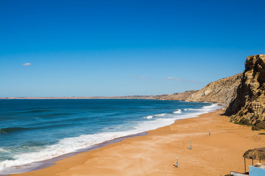 Lalla Fatna Atlantic ocean beach, Morocco