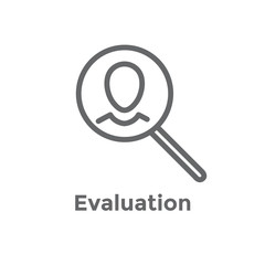 Referral Job Reference Icon  with recommendations, performance review, etc ideas