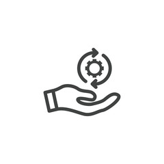 Time Management Icon with Deadline, Hurry, & Punctual Symbolism