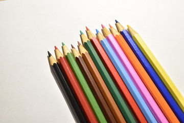 Stationery: pencils, paper clips, markers.