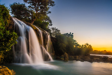 toroan waterfall, madura city , east java, indonesia