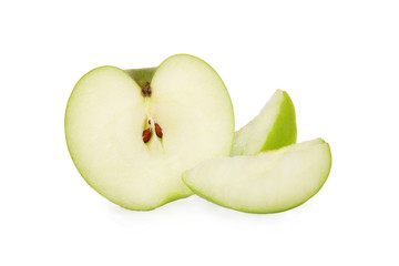 Aufgeschnittener Apfel