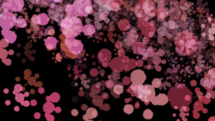 Background with paint. Divorces and drops. Periwinkles.