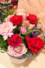 rose, chrysanthemums, iris, Bush rose, cloves, muscaria, pistachio, bouquet, rose, flower, roses, pink, wedding, flowers, love, bunch, white, red, beautiful, nature, floral, beauty, isolated, bridal, 
