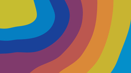 Background with color lines. Different shades and thickness.