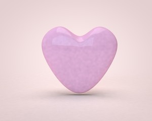 3d heart for Valentine's Day