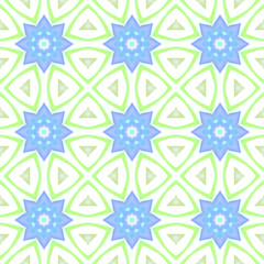 Seamless pattern background with multi-colored wavy lines.