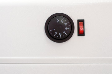 temperature controller with switch