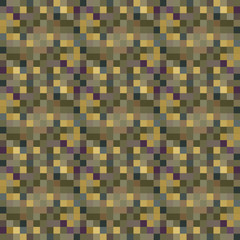 Seamless pattern background from a variety of multicolored squares.
