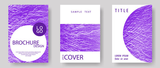Catalog cover vector templates.