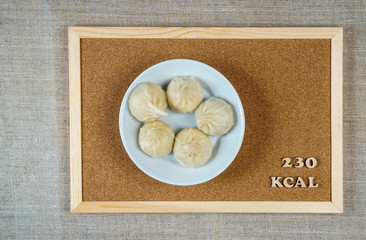 calorie khinkali oriental cuisine 230 kcal 100 grams diet