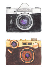 Watercolor camera set 7